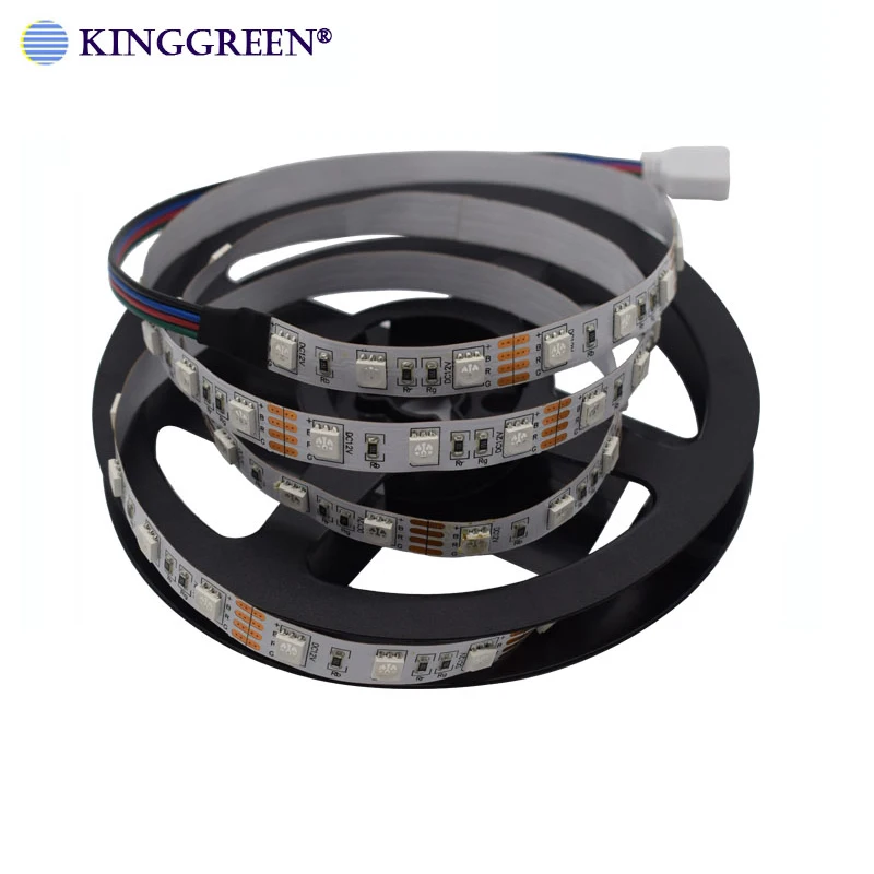 Гибкий светодиодный светильник DC12V/24 V high CRI> 90 5050SMD Водонепроницаемый светодиодный светильник 60 светодиодный/м 5 м/рулон белый/R/G/B/Y/RGB