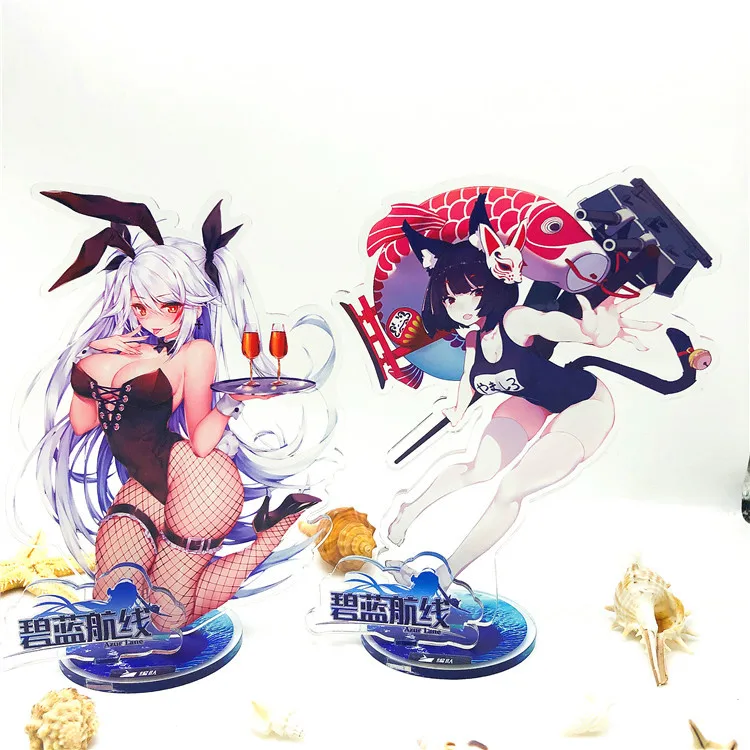 Azur Лейн игровая фигурка игрушка аниме Atago Akagi Kaga Soryu акриловая кукла 15 см Косплей игрушка сексуальная девушка украшение модель для подарка