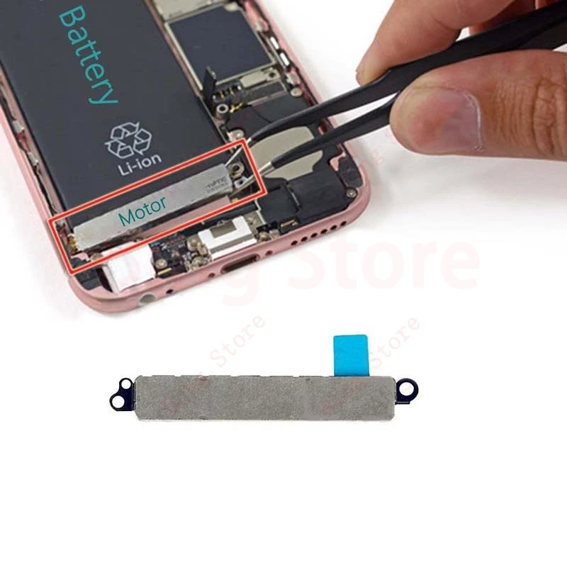 Гибкий кабель Вибратор для iPhone X 8 Plus Мотор Вибрационный гибкий кабель сотовый телефон запасные части