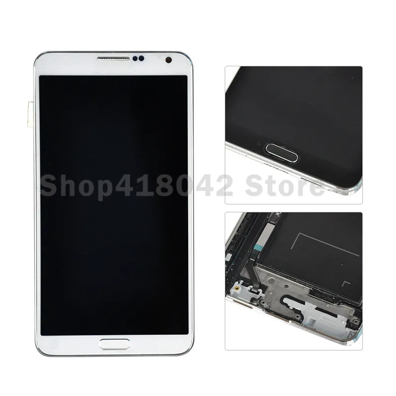 ЖК дисплей 5 7 дюймов для Samsung Galaxy Note 3 N9005 с сенсорным экраном дигитайзер рамкой в