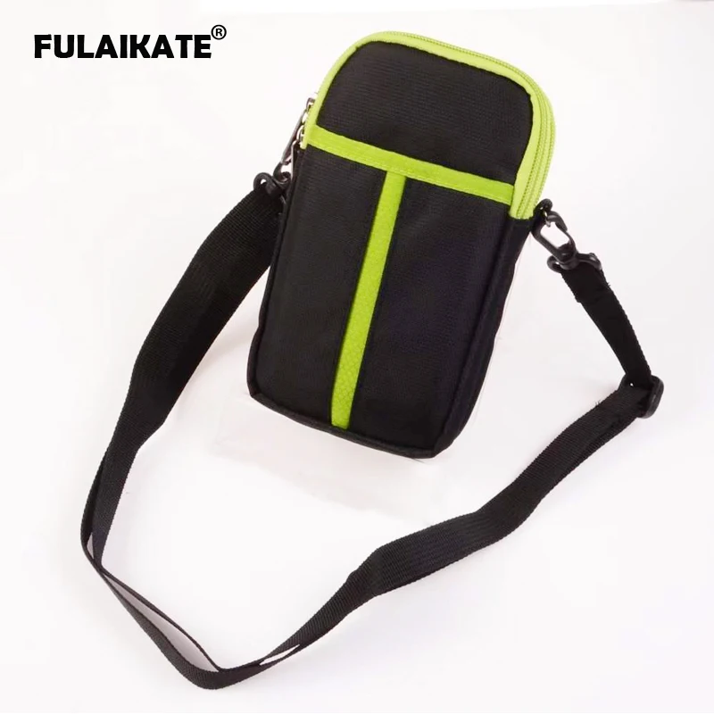 

FULAIKATE 6.4" Shoulder Bag for Samsung Galaxy S9 Plus Universal Wallet Pouch for iPhone 7 Plus Sports Waist Pocket T3 Holster