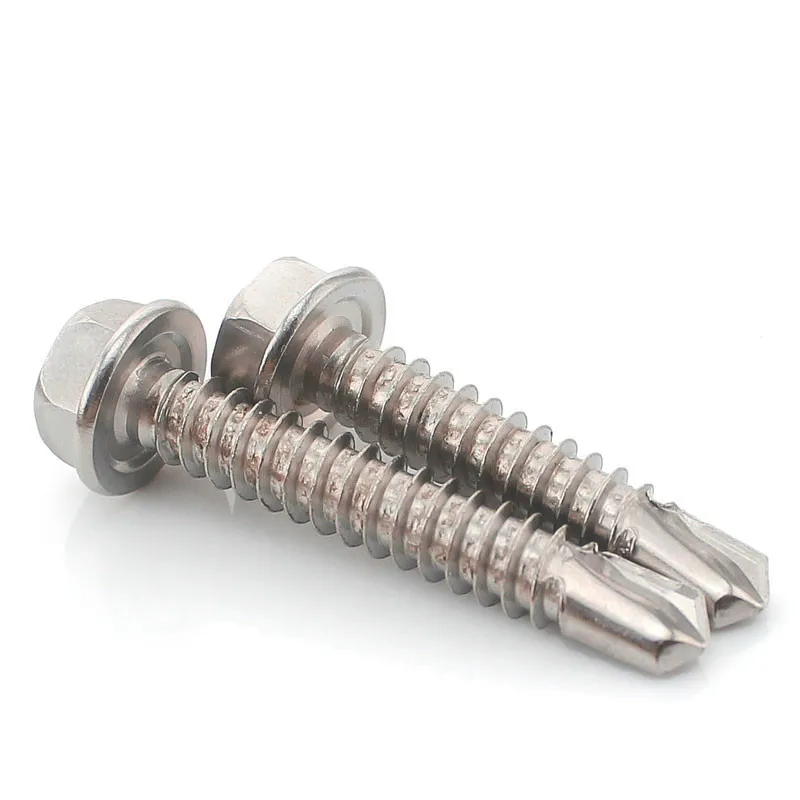 Самосверлильные винты 410 из нержавеющей стали с шестью углами M5.5 * 45 |