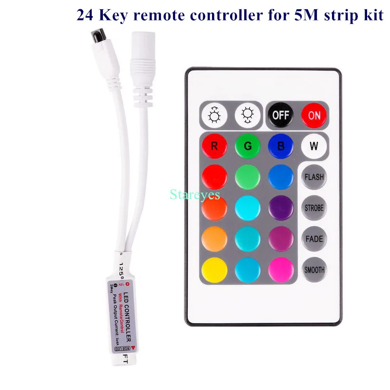 1 комплект 5 м 10 SMD 3528 Светодиодный 2835 светодиодная RGB Светодиодная лента для