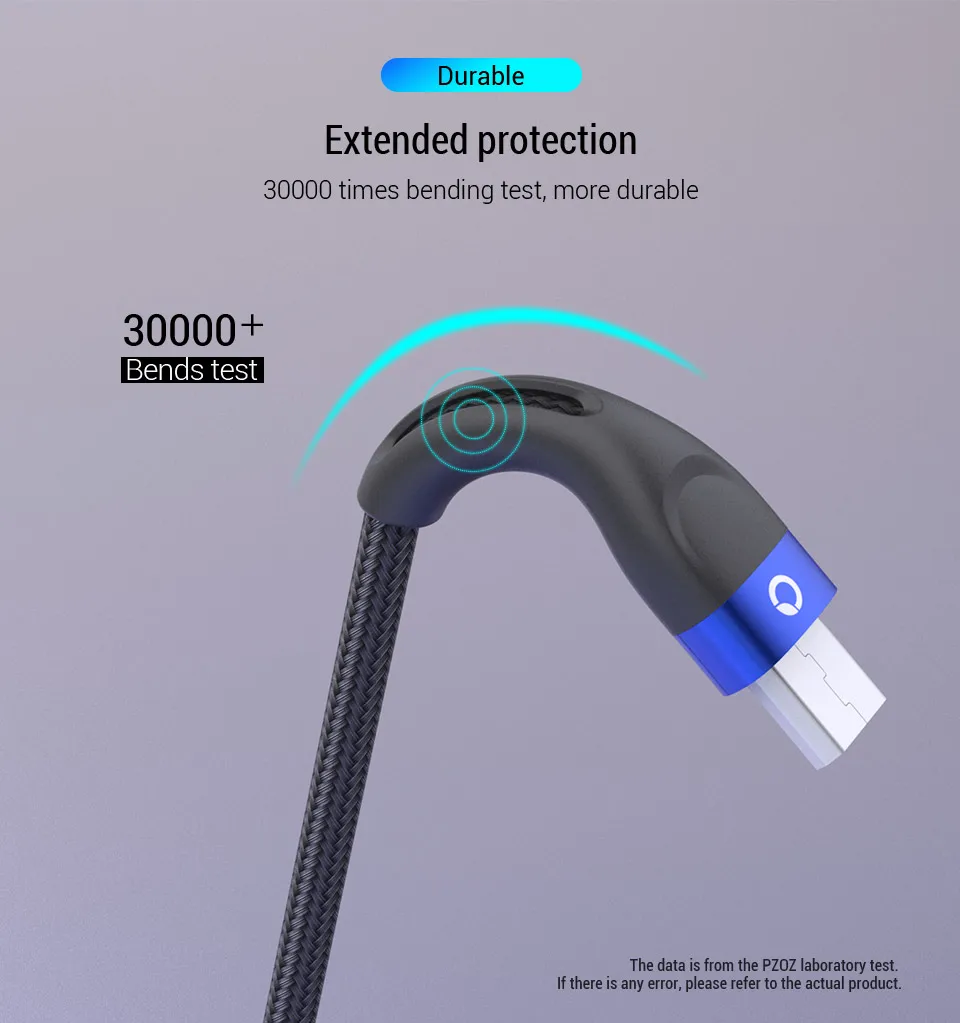 PZOZ Micro Usb кабель 3A Быстрая зарядка для samsung huawei Xiaomi redmi LG кабель для передачи данных Android мобильный телефон зарядное устройство Шнур Microusb