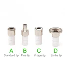 Стандартный наконечник NEWDERMO, массажный наконечник для лица, тонкий наконечник, наконечник для конечностей, машина с алмазом аппарат для удаления морщин и омертвевшей кожи