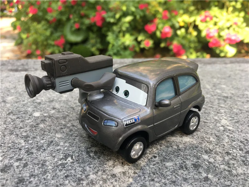 Оригинальный disney Pixar Автомобили шпильки McGridle LA Speedway роскошный Металл литье под