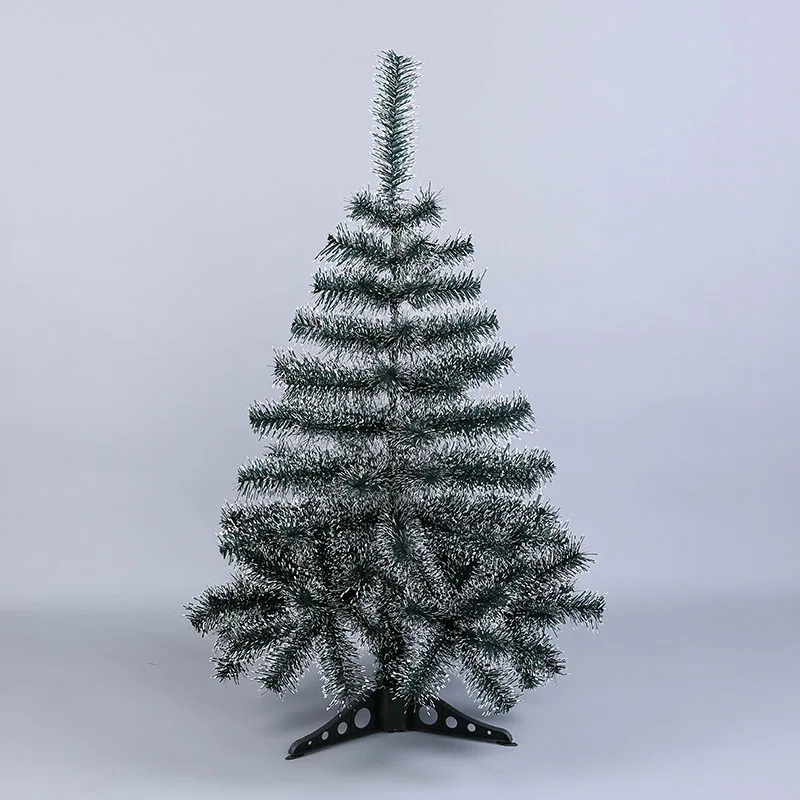 90 см искусственная зеленая Рождественская елка снежинка пластиковая Новогоднее