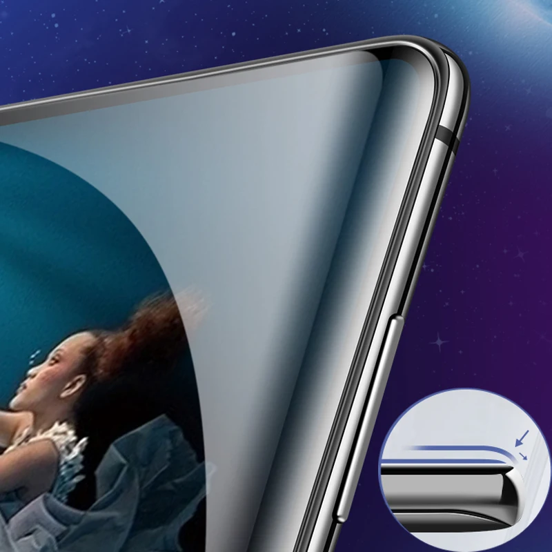 Защита для экрана huawei honor 20 закаленное стекло pro Полное Покрытие 2.5D Mofi Передняя
