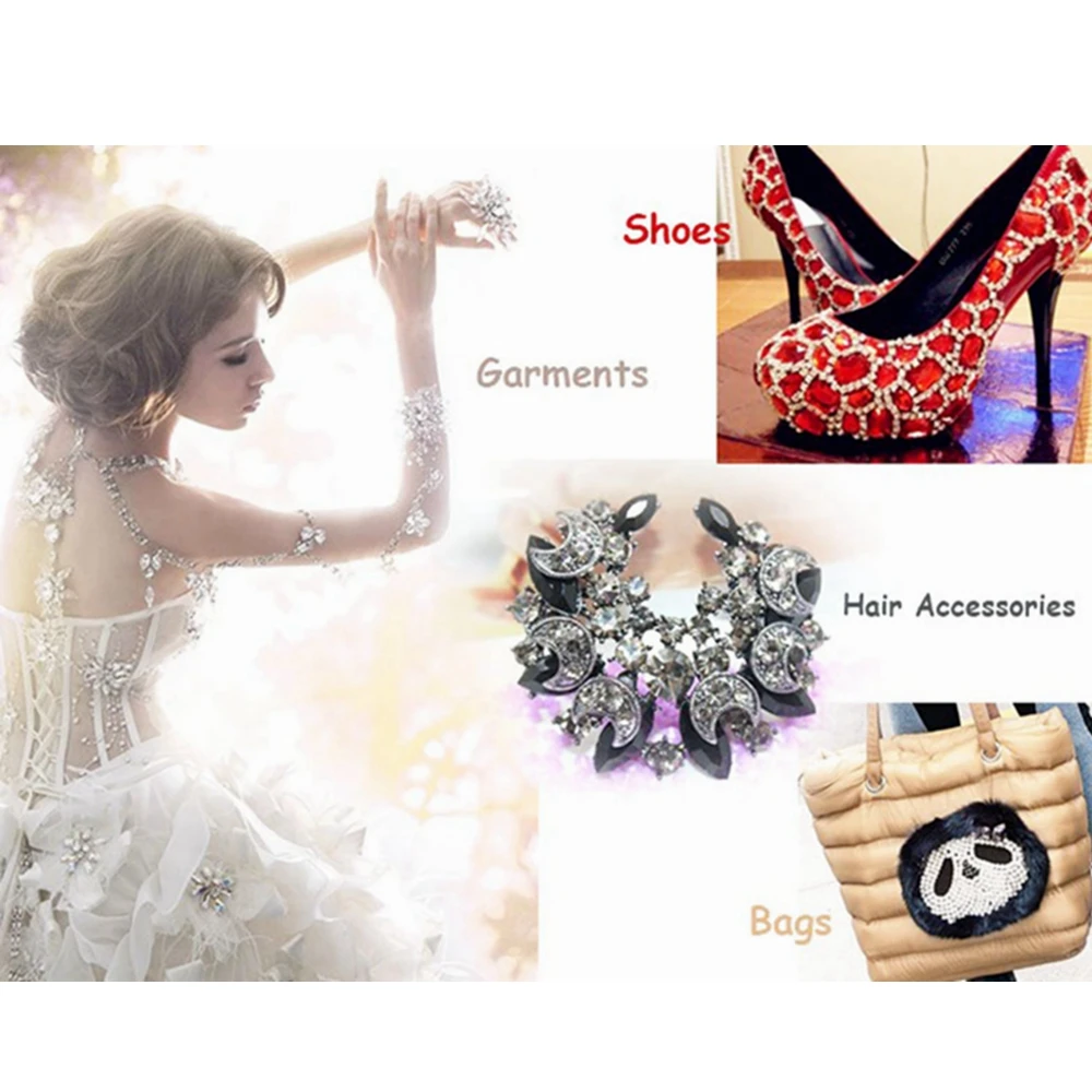 Smart Color Olive Acrylic Rhinestones Shoes Sparkling Nail Art Decorations Clothing Small Pack | Красота и здоровье