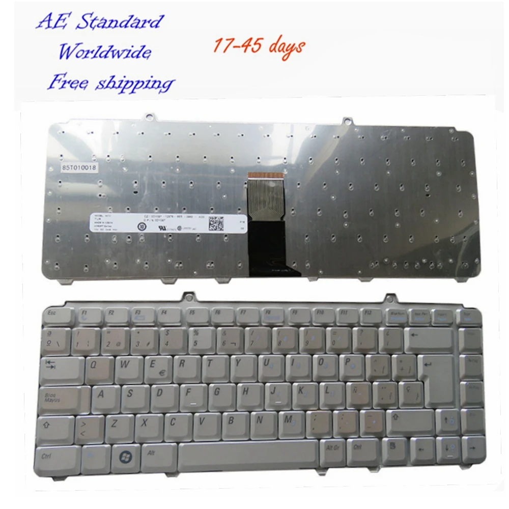 SP Клавиатура для ноутбука DELL PP41L M1530 Vostro 1400 PP22L 1318 1545 PP29L Inspiron 1520 Black New Spain|keyboard for