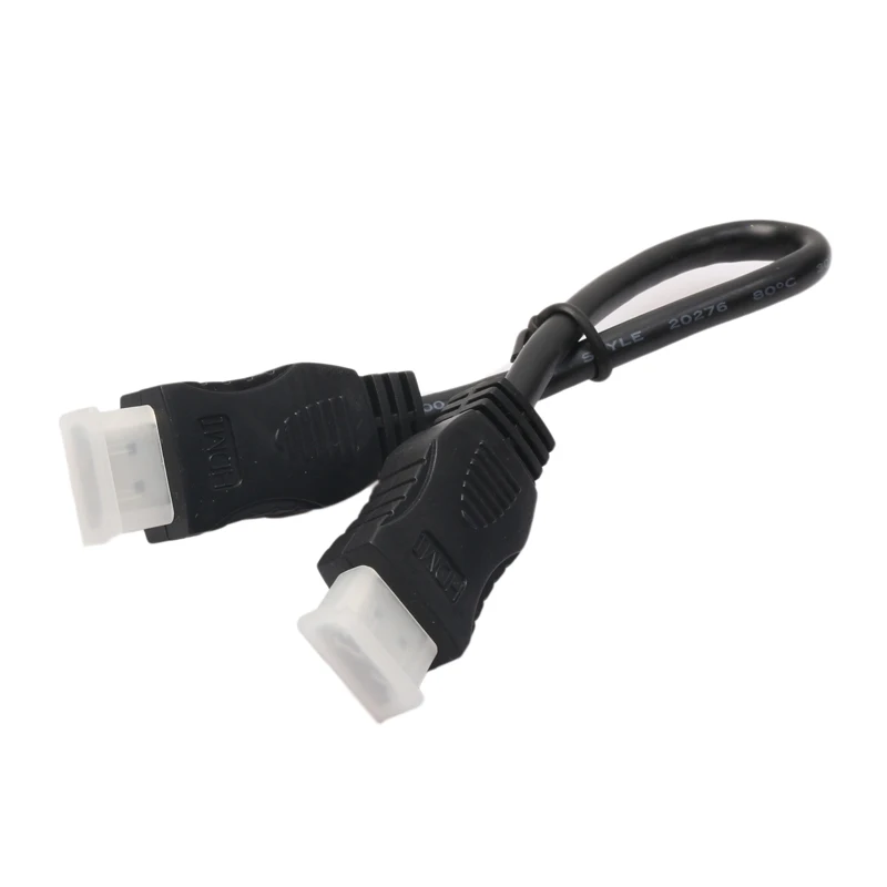 Новинка 20 см HDMI совместимые 1 4 кабели черный штекер HDTV кабель 28 AWG Cat 2 / CL2 FT4