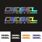 Автомобильные наклейки Diesel Power JDM наклейка, декоративные светоотражающие водонепроницаемые наклейки для автомобиля, 18*3,5 см