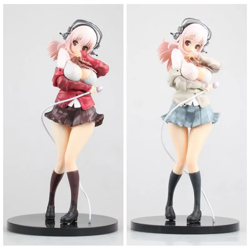 27 см ПВХ фигурка из японского аниме Рисунок SUPERSONICO смоченной фотографии вечерние