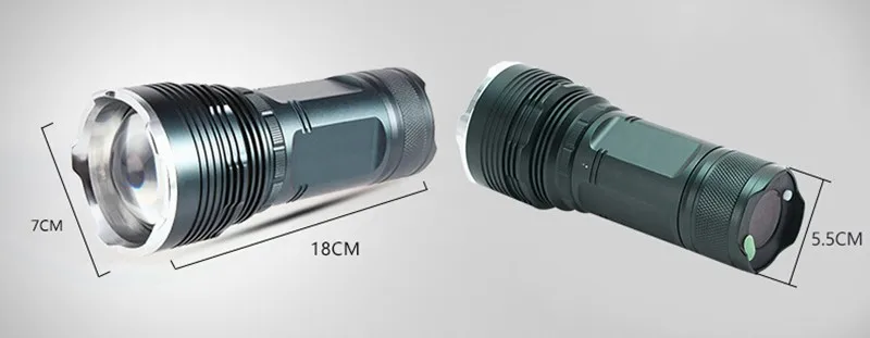 5 шт./лот 20 W масштабируемой светодиодный фонарик Перезаряжаемые очень яркая светодиодная лампа сине-белые желтый УФ 4 в 1 светодиодный свет
