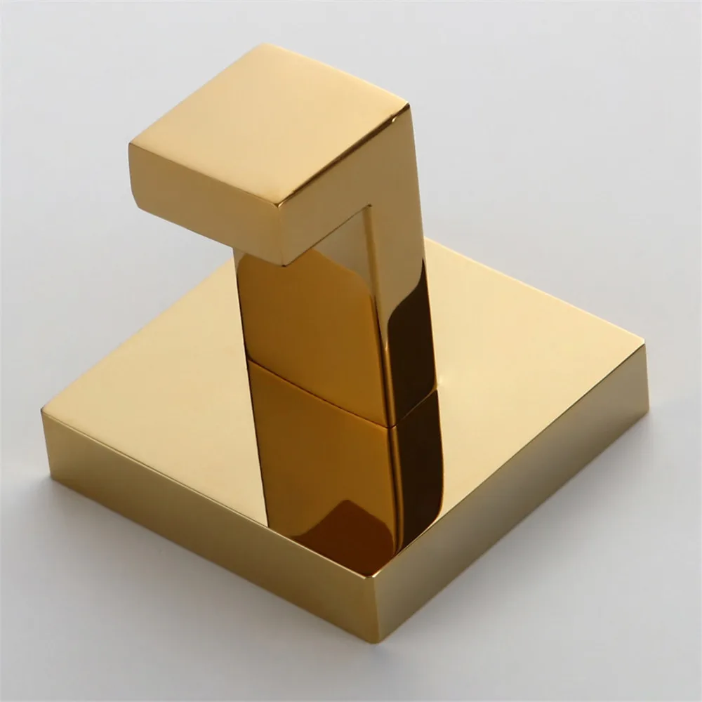 Комплект крючков для халата Leyden Gold из нержавеющей стали 304 настенный крючок