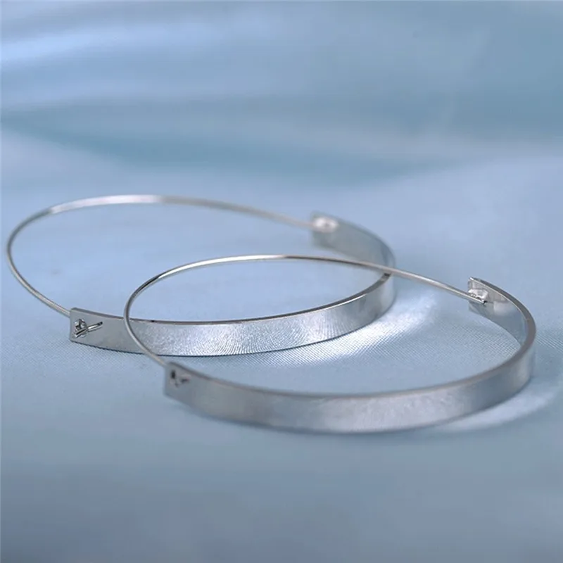 B Imixlot Aretes серьги новые преувеличенные большие серьги из сплава обруч для женщин круглая подвеска Длинные Brincos Ювелирные изделия вечерние подарок - Окраска металла: B