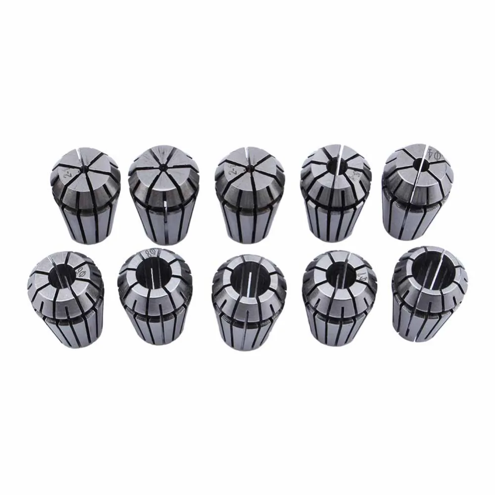 

Domestic service 10PCS/Set 1-10mm ER16 Spring Collet Set For CNC Milling lathe Tool Engraving Machine