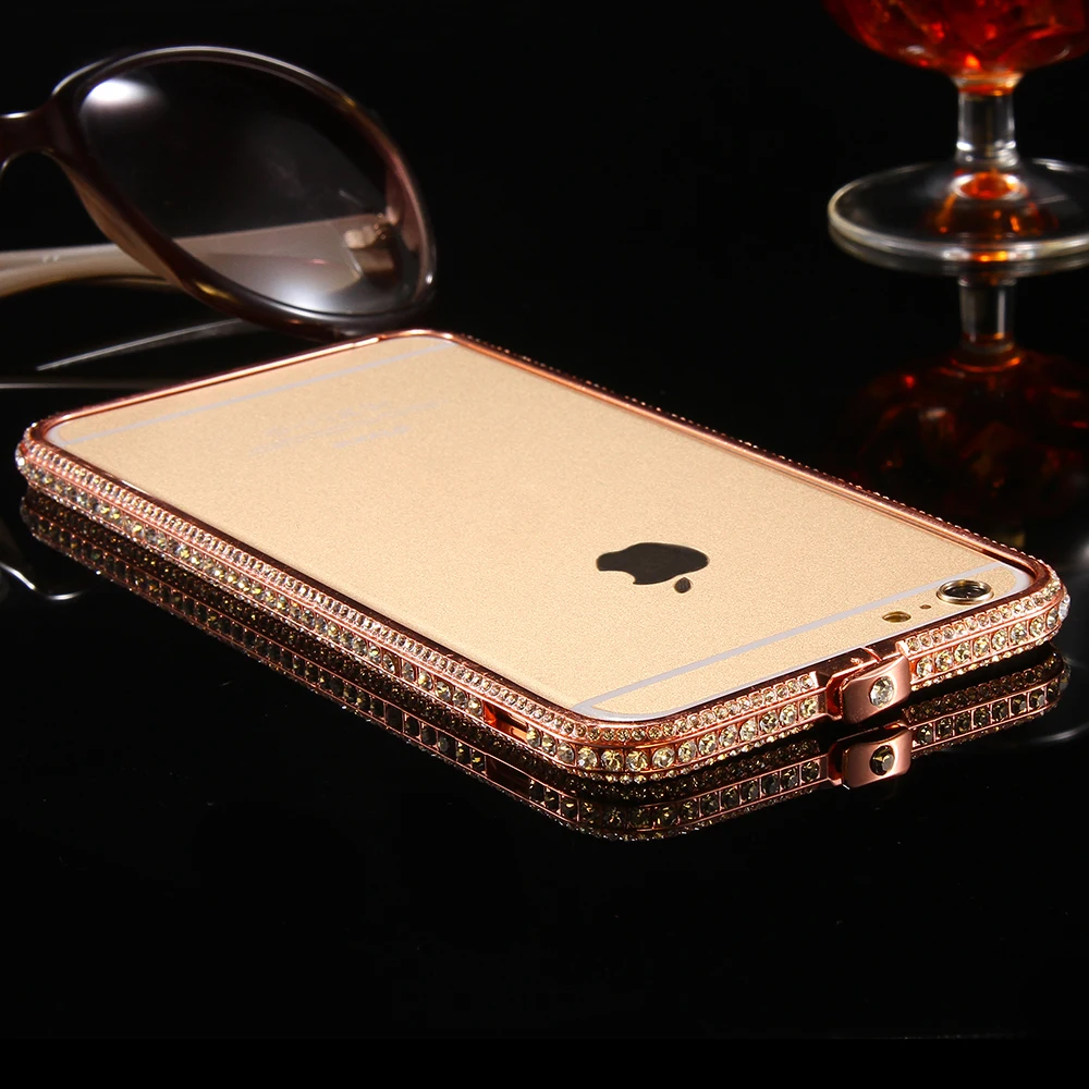 Чехол KISSCASE с блестящими стразами для iPhone 6 6s 7 8 блестящий алюминиевый чехол 11 Pro Max