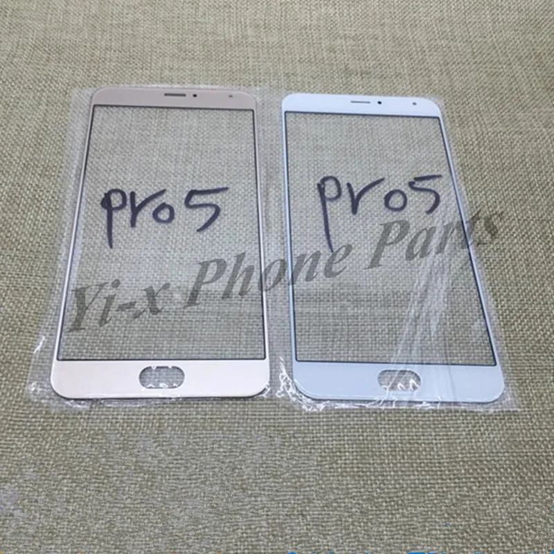 10 шт./лот Новая передняя сенсорная стеклянная панель для MEIZU PRO 5 MX5 pro внешний экран