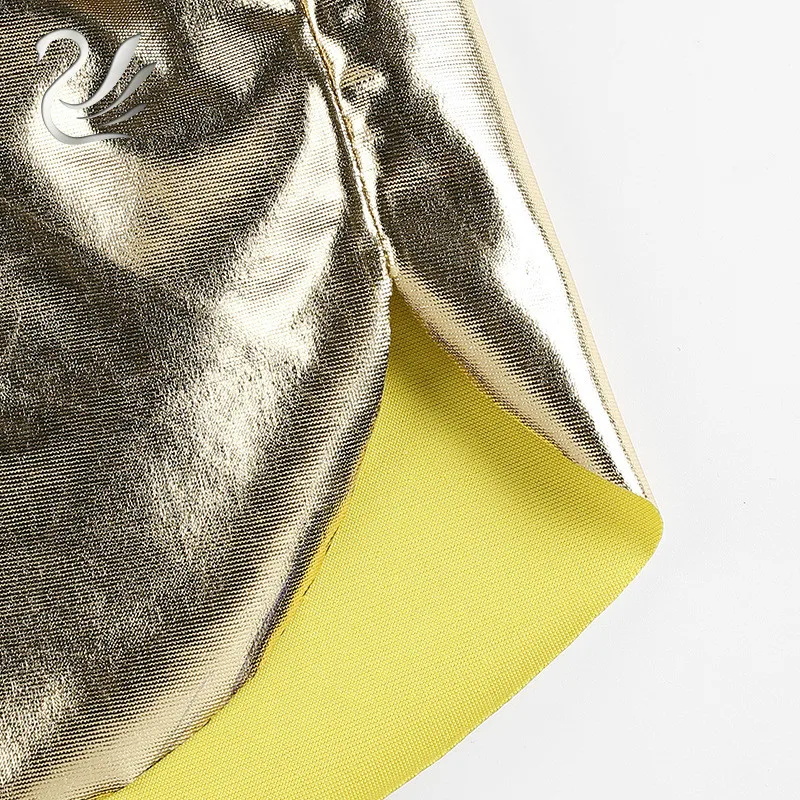 Лето 2017 г. Твердые Золотой пикантные Шорты для женщин сортировать Повседневное