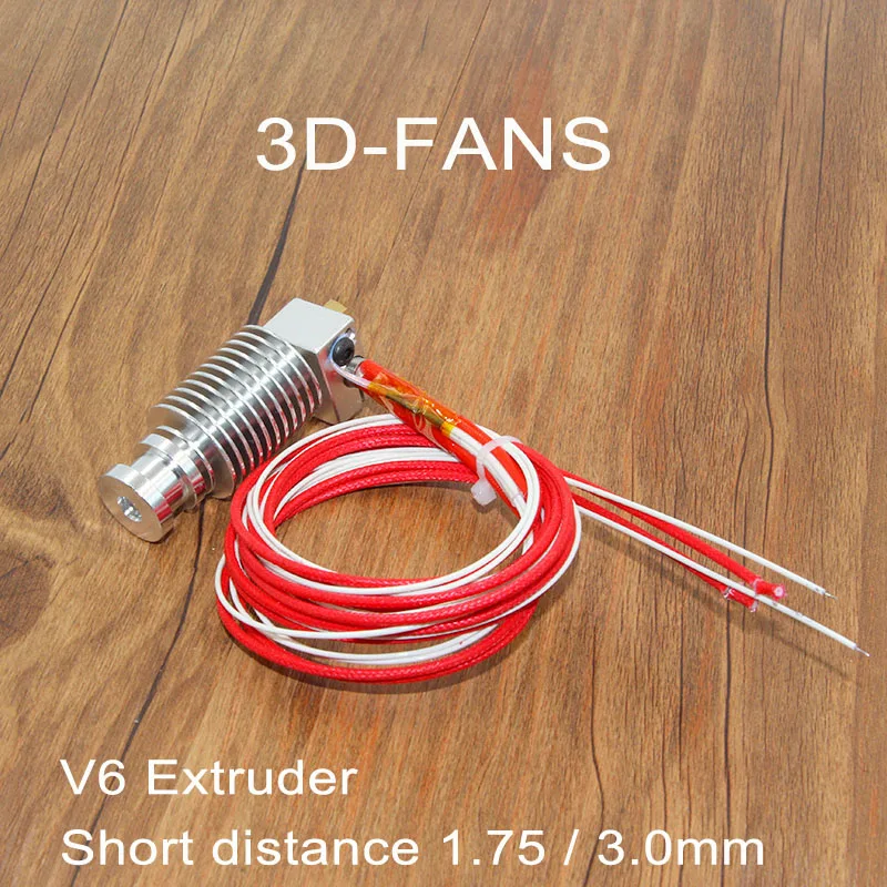 3D принтер E3D V6 на короткое расстояние J head Hotend для экструдера Bowden 1 75/3 0/0 2/0 25/0 3/0 4/0 5/0