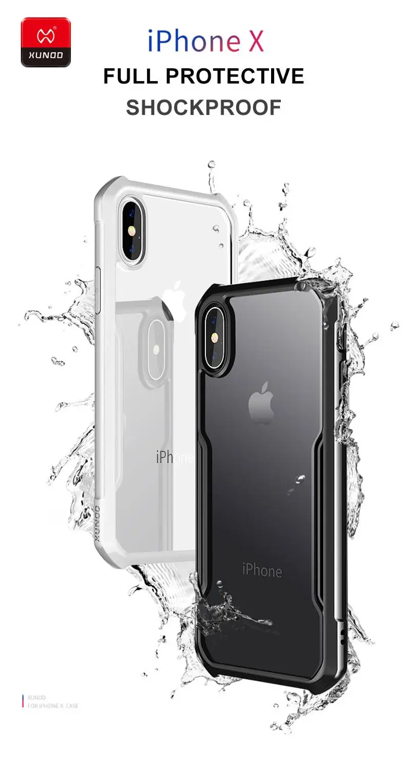Оригинальный Роскошный прозрачный чехол для apple iphone 11 pro max x xs xr противоударный