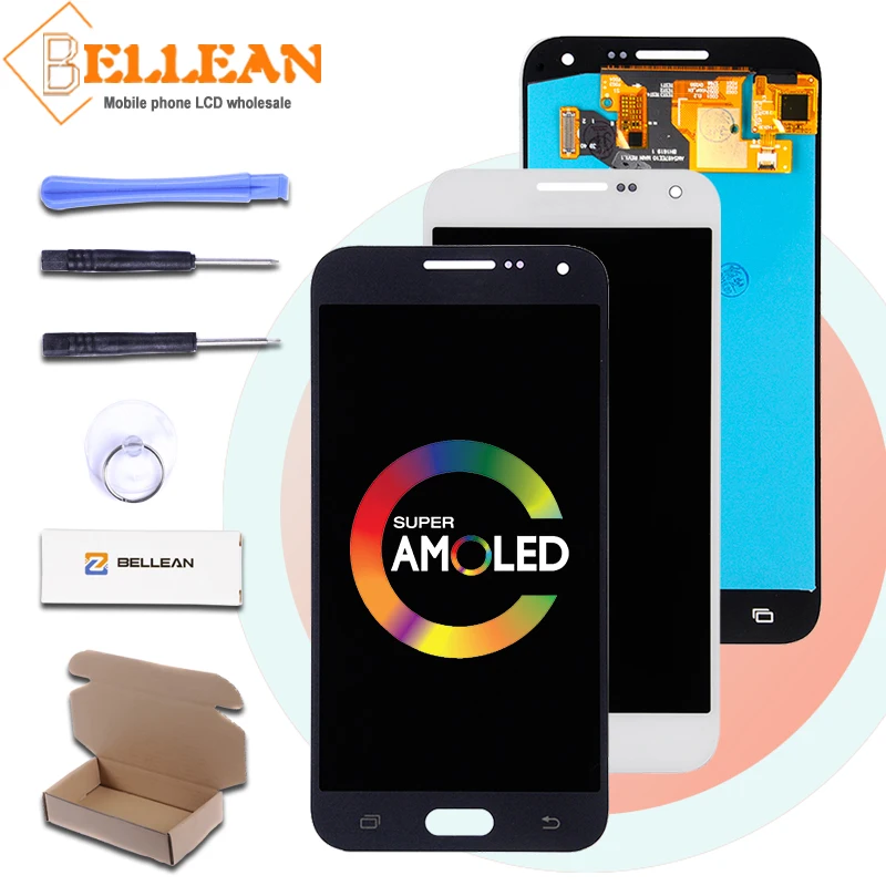 Catteny продвижение E5 дисплей для Samsung Galaxy экран LCD с сенсорной панелью дигитайзер
