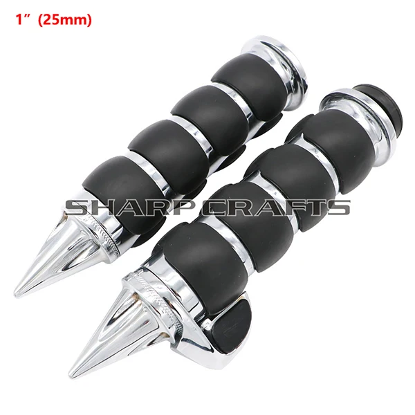 B Chrome 25mm 1-дюймовыечистые этикетки пробки или 7/8 ''4-кольцо воздушной подушке штыри w/дроссельной заслонки для Harley Honda Kawasaki Suzuki Yamaha Мотоциклы/крейсер/измельчитель/на заказ - Цвет: B Chrome 25mm
