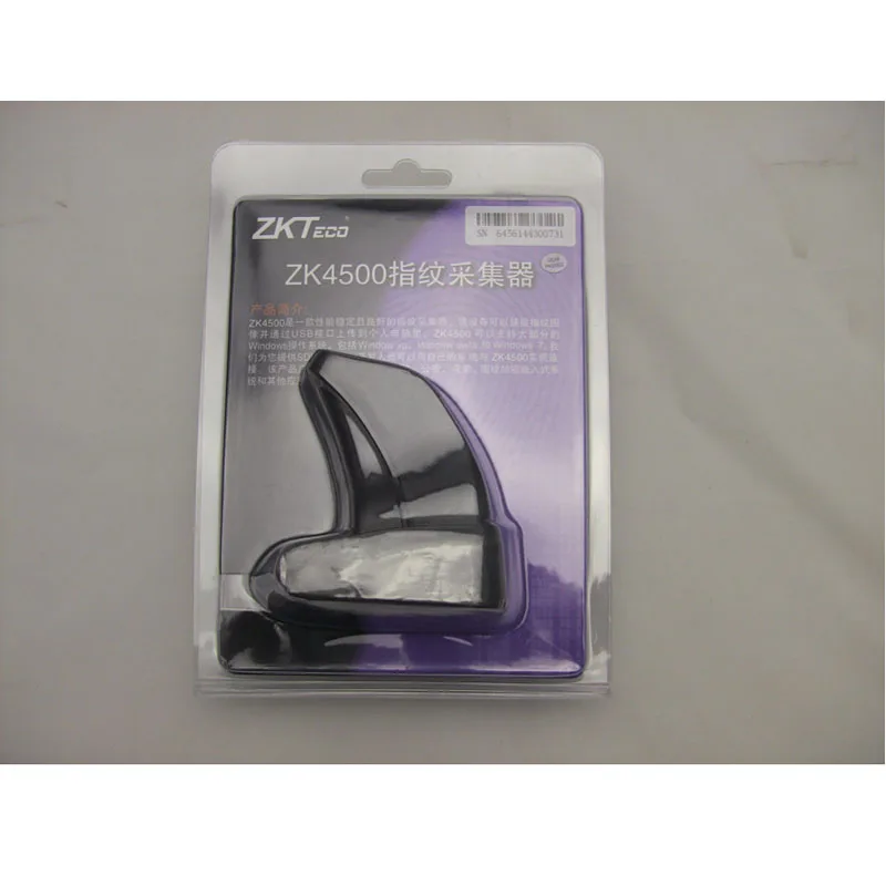 USB считыватель отпечатков пальцев сенсор сканер ZKT ZK4500 для компьютера ПК дома и