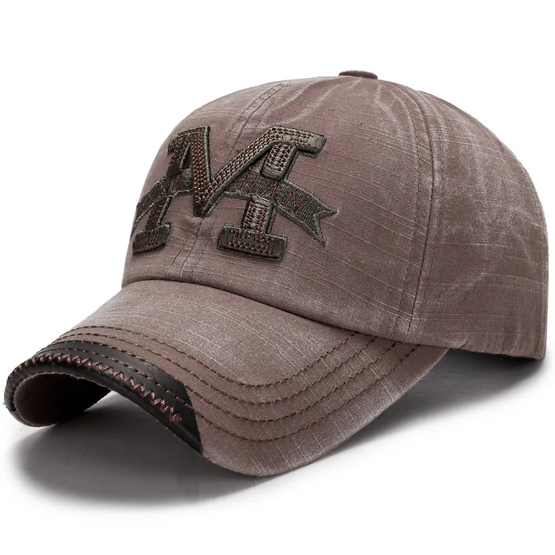 YIGA 2018 New Fashion Washed Hats Casual Old Baseball Cap Outdoor Embroidered Visor for Man Women wholesale | Аксессуары для