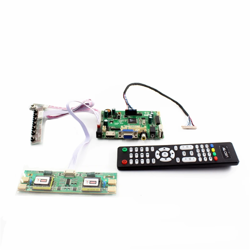 TSUX9V2.0 аудио VGA AV USB HDMI совместимых с ЖК дисплей плата контроллера 15 дюймов 1024x768