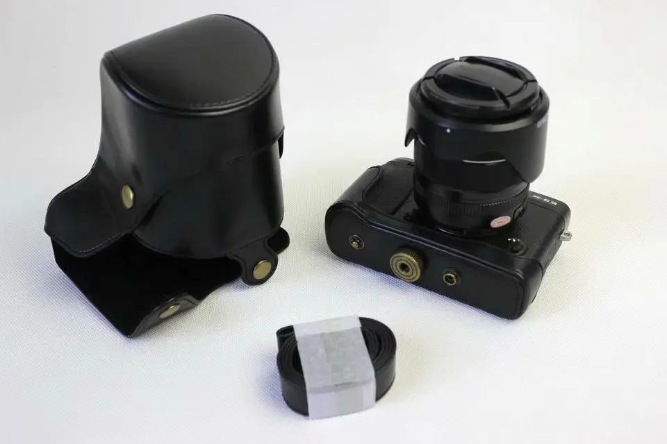 Из искусственной кожи чехол для камеры FUJIFILM FUJI X E3 XE3|Сумки фото-/видеокамеры| |