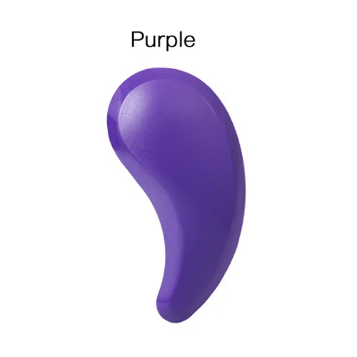 Purple Антистатическая Массажная щетка для волос Расческа инструменты для стайлинга Гладкий душ для женщин расческа для волос ручка для салонного укладки Мода JQ - Цвет: Purple