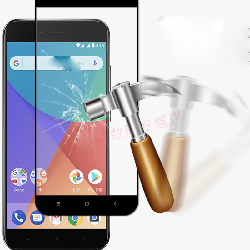 2 шт. пленка для всего тела закаленное стекло Xiaomi Mi A1 MiA1 Стекло 9H Защитное экрана A 1