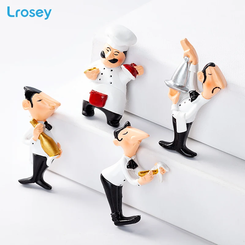 Магнит на холодильник шеф-повара аксессуары для украшения дома креативное