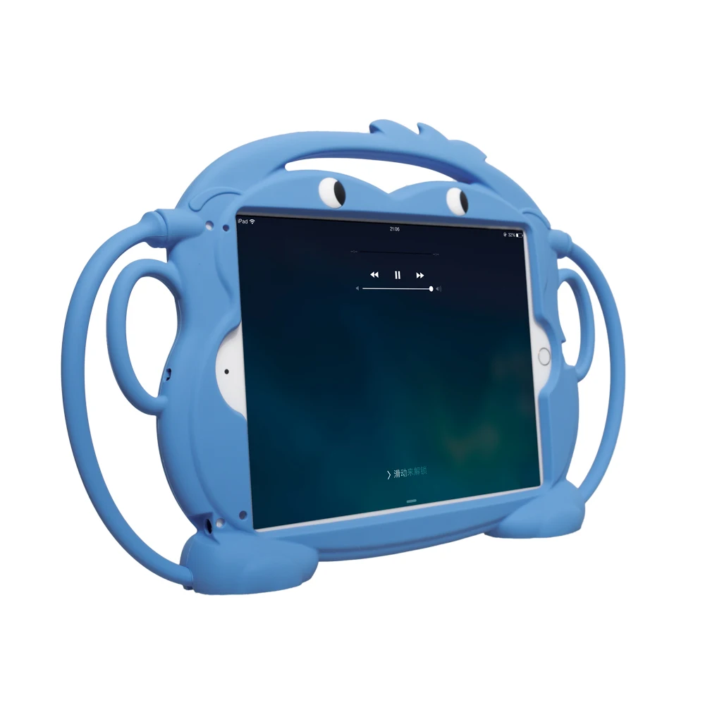 Детский чехол с рисунком обезьяны для iPad 9,7 / Pro 9,7 Air1/2 планшет противоударный силиконовый мягкая подставка чехол funda+ ручка