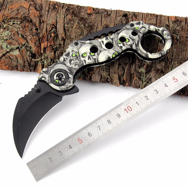Складной нож Karambit a ножи для охоты Couteau Zakmes Mes Facas Taticas Militar Kelebek CSGO Navajas Supervivencia Utility