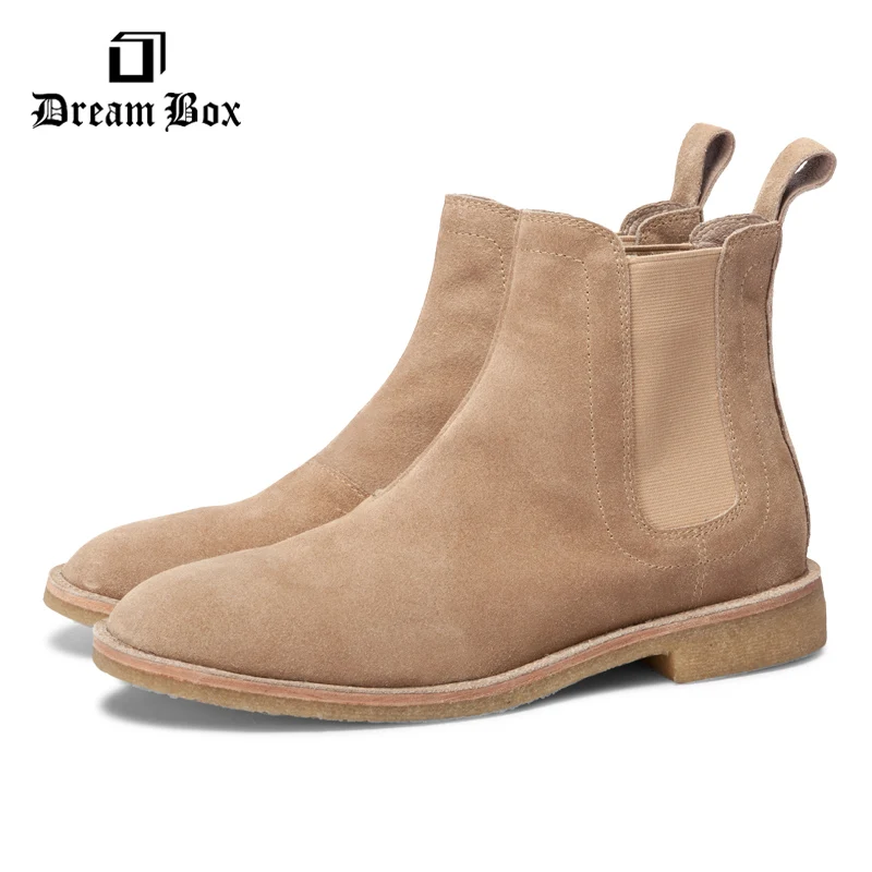 Замшевые ботинки челси Sir Kay сапог до середины икры для мужчин | Обувь