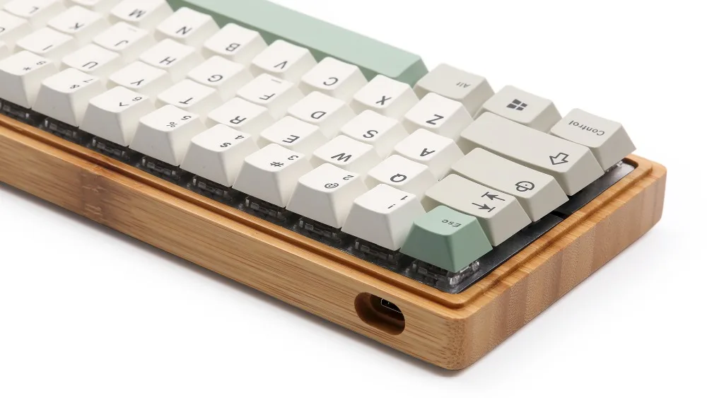 Бамбуковый деревянный ящик для GH60 DZ60 XD60 60% макет механическая клавиатура