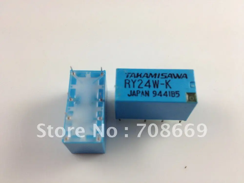 Реле сигнала DPDT TAKAMISAWA RY24W-K 24 В