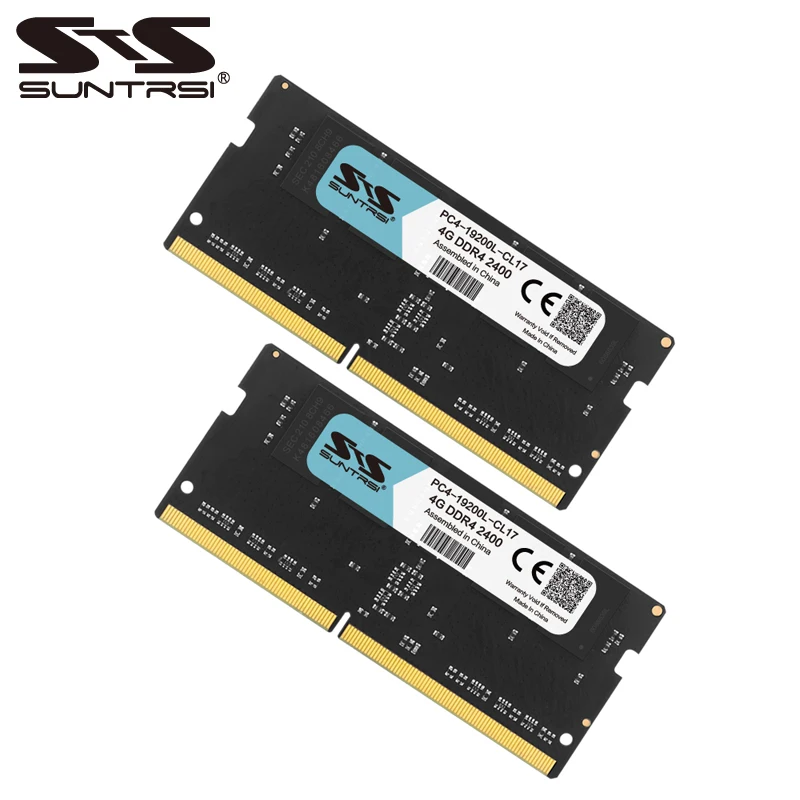 Suntrsi DDR4 4GB ноутбук Память RAM 2133MHz 2400MHZ 1 2 V Новая карта памяти для ноутбука |