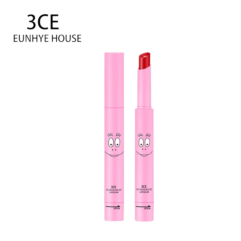 3CE EUNHYE HOUSE 8 цветов Увлажняющая губная помада водостойкая длительная простая в