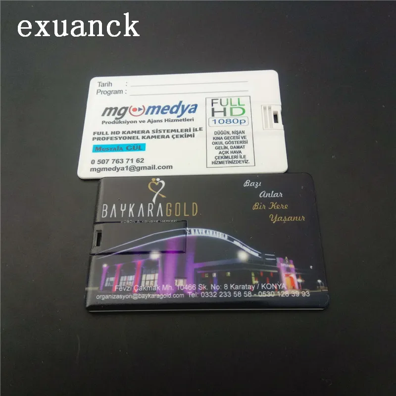 Exuanck индивидуальный логотип кредитная карта свадебный подарок/школьный
