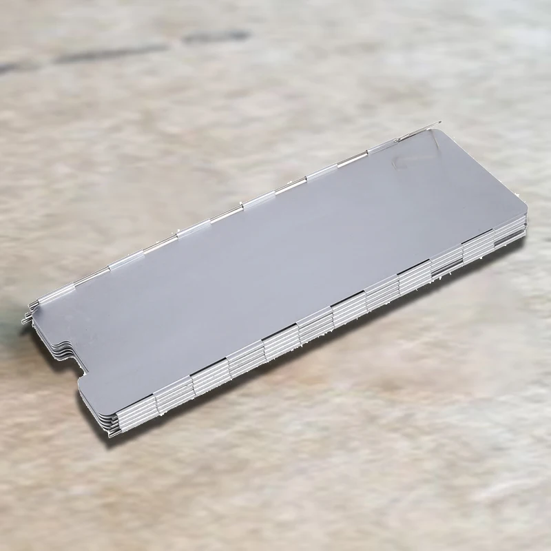 10 пластины складной кемпинг Плита газовая плита ветрового стекла Экран на