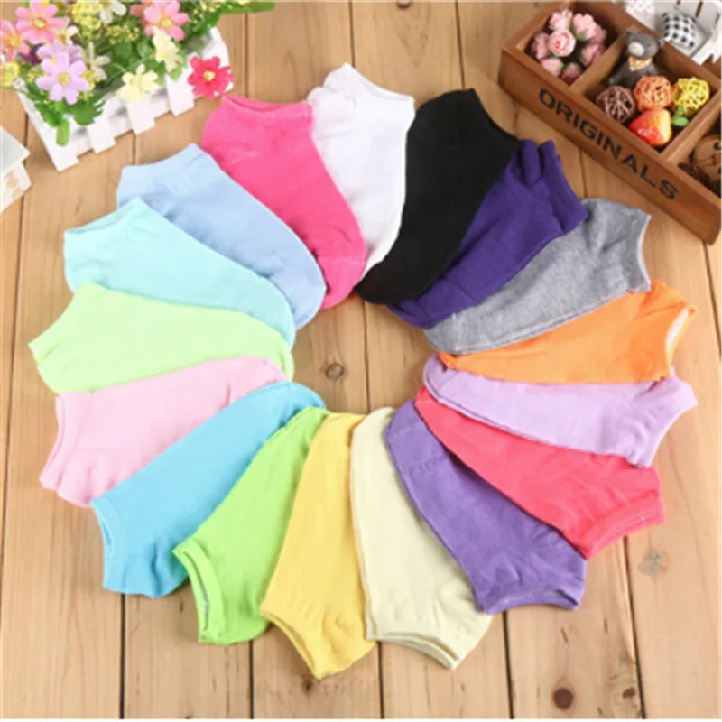 multicolor 10 пар женских невидимых кружевных носков хлопковые смешанные короткие носки по щиколотку женские носки-башмачки для девочек на весну и лето - Цвет: multicolor