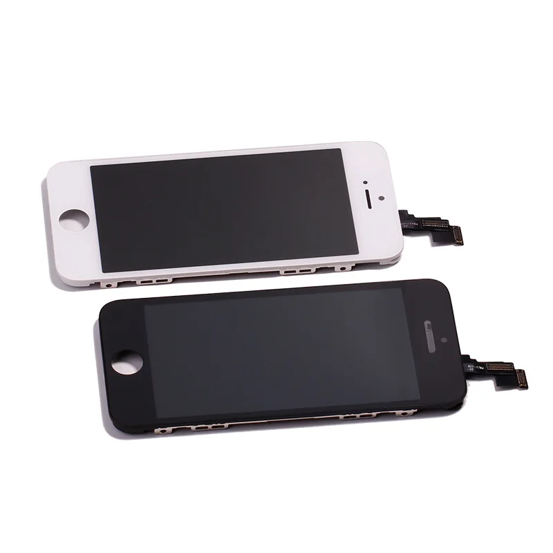 Белый и черный AAAA Качество OEM ЖК дисплей для iPhone 5c Сенсорный экран Digitizer Ассамблеи