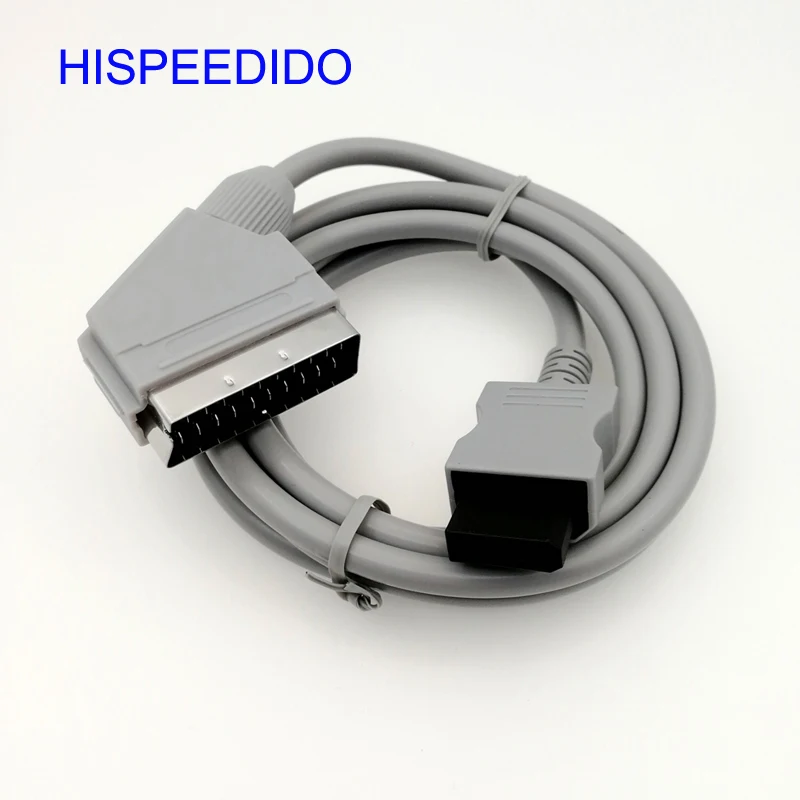 Высококачественный видео HD HDTV AV патч корд кабель RGB Scart LEAD для игровой консоли