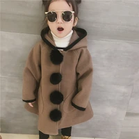 2017 new winter girls kids boys pointed thick cotton jacket coat comfortable cute baby clothes children clothing