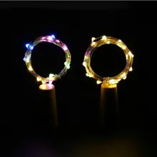 1 м 2 Led стекло вино LED свет шнура пробка для бутылки вина с