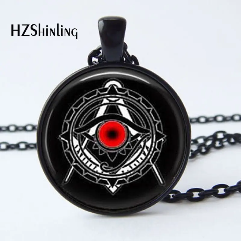 Новое поступление, ожерелье с подвеской Illuminati, сатанинское, Бафомет, масонское украшение, Фото Арт колье HZ1